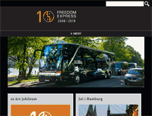 Tablet Screenshot of freedomexpress.no