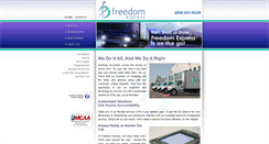 Desktop Screenshot of freedomexpress.com